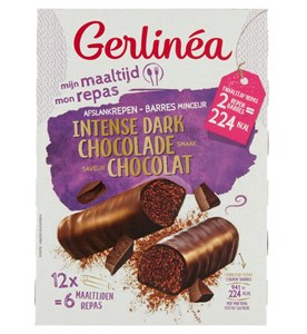 Gerlinéa Maaltijdreep Intense Dark Chocolade
