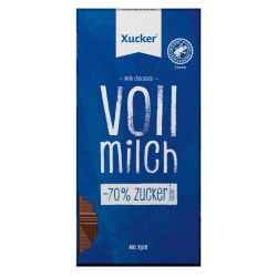 Xylit-Schokolade Vollmilch (38 % Kakaoanteil)