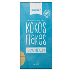 Xucker Weiße Xylit-Schokolade Kokos & Flakes
