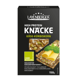 Layenberger LowCarb.one High Protein Knäcke - 150g – Cheese-Pumpkinseeds