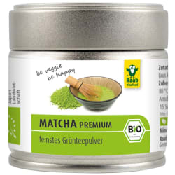 Raab Vitalfood Bio Matcha Premium Grünteepulver (30g)