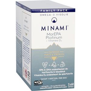 Minami MorEPA Platinum + Vitamine D3