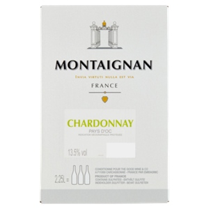 MONTAIGNAN ontaignan Chardonnay Box 2, 25L bij Jumbo