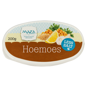 Maza aza Hoemoes Less Salt 200g bij Jumbo