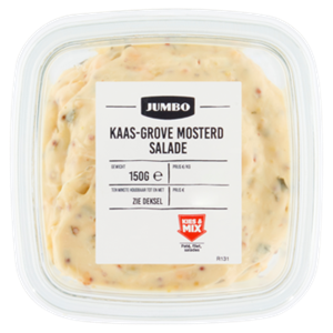 JUMBO VerticalLine;  KaasGrove Mosterd Salade 150g Aanbieding bij 