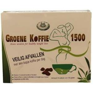 2x Groene Koffie 1500 14 stuks