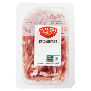 Slagers kwaliteit Baconreepjes