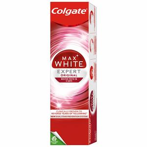 Colgate Tandpasta max white expert