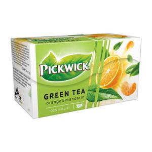 Pickwick GREEN TEA TEA BAGS ORANGE MANDARIN 30G 20X<3 G