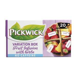 Makro Pickwick Fruit Infusion variatiebox paars fruit thee