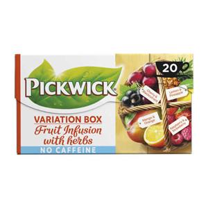 Pickwick Fruit Infusion variatiebox geel fruit thee