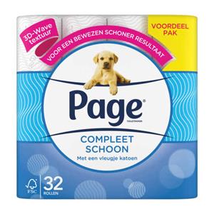 Page Compleet Schoon toiletpapier - 32 rol