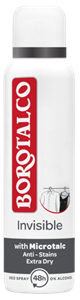 Borotalco Deodorant invisible spray 150ml