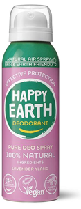 Happy Earth Natuurlijke deo natural air spray lavender ylang 100ml
