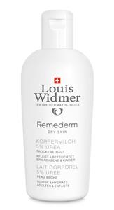 Louis Widmer Remederm lichaamsmelk 5% ureum ongeparfumeerd 200ml