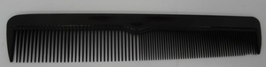 Huismerk Haarkam - Plastic Zwart 14,9 cm