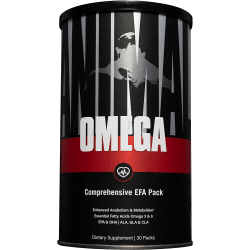 Universal Nutrition Animal Omega (30 Packs)  capsules Standard vetzuur Omega 3
