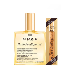 Nuxe Huile Prodigiuse Dry Oil + Roll On Giftset