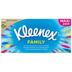 Kleenex Family Maxi Tissue, 128 stuks