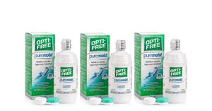OPTI-FREE PureMoist 3 x 300 ml met lenzendoosjes