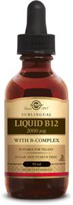 Solgar Liquid B-12 2000 mcg 59 ml