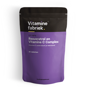 Vitaminefabriek Resveratrol en Vitamine C Complex - 30 tabletten - .nl