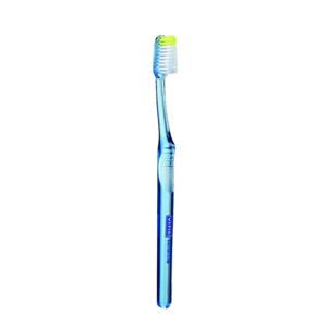 Vitis 2x  Sensitive Tandenborstel met 15 ml verpakking tandpasta