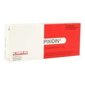 Pixidin 5mg 30 Zuigtabletten