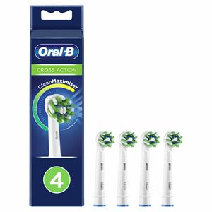 Oral-B 6x  Opzetborstels CrossAction 4 stuks