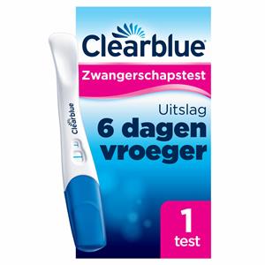 Clearblue 6x  Zwangerschapstest Ultravroeg