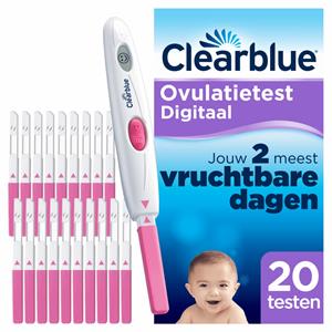 6x  Ovulatietestset Digitaal 20 stuks