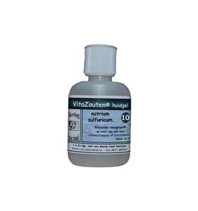 Vitazouten Natrium sulfuricum huidgel nr. 10