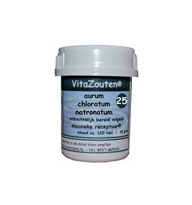 Vitazouten Aurum chlor. natronatum VitaZout nr. 25