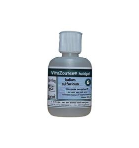 Vitazouten Kalium sulfuricum huidgel nr. 06
