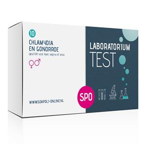 Chlamydia En Gonorroe Test - Professionele Laboratorium Test Test voor vagina, keel of anus