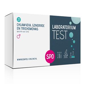 SOApoli Chlamydia, Gonorroe En Trichomonas Test - Professionele Laboratorium Test Test voor urine (mannen)