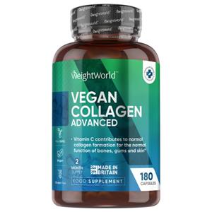 WeightWorld Vegan Collageen Advanced - 180 Capsules