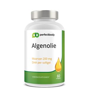 Perfectbody Algenolie DHA Capsules - 60 Softgels