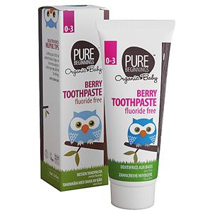 Pure Beginnings Berry Toothpaste with Xylitol - Zahncreme für Kinde...