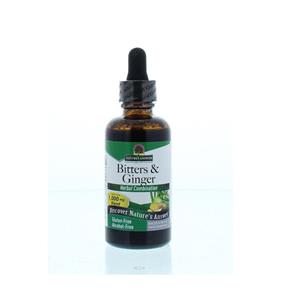 Natures Answer Gember & bitterstoffen extract alcoholvrij