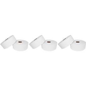 CWS Jumbo-Toilettenpapier, 2-lagig, 6 Rollen