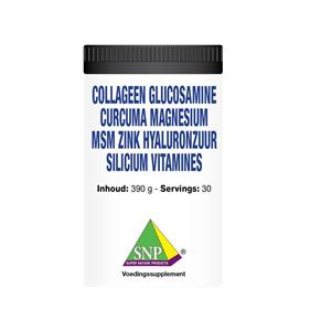 SNP Collageen glucosamine curcuma magnesium MSM