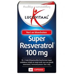 Lucovitaal Super resveratrol 30 Overig