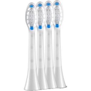 Silk'n Opzetborsteltjes Vervangende opzetborstels set van 4 wit medium passend bij alle sonicyou tandenborstels van silk´n (voordeelset)