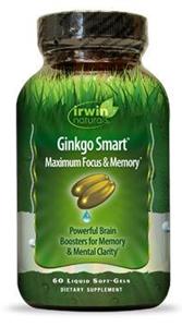 Irwin Naturals Ginkgo smart