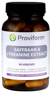 Proviform Saffraan & L-Theanine Extract Capsules