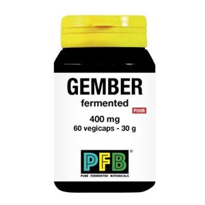 SNP Gember fermented 400 mg 60 Vegetarische Capsule