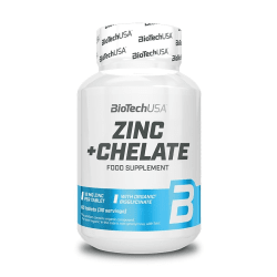 BioTech USA Zinc + Chelate (60 Tabletten)