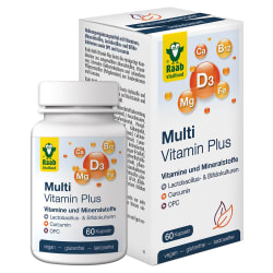 Raab Vitalfood Multi Vitamin Plus (60 Kapseln)