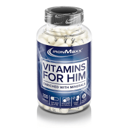 IronMaxx Vitamins for Him (100 capsules)